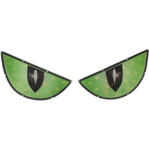 Northlight 42-in Lighted Green and Black Eyes Halloween Window Decoration