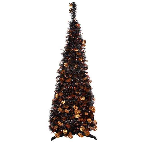Northlight 4-ft Fall Harvest Artificial Tree with Pumpkins 35182605 | RONA