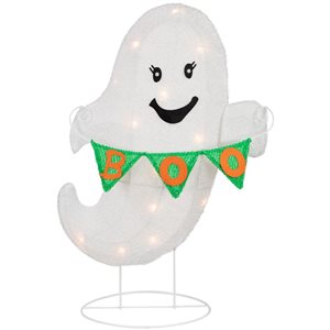 Northlight 25-in Lighted Ghost Statue with Constant Clear LED Lights