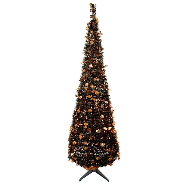 Northlight 6ft Fall Harvest Artificial Tree with Pumpkins 35182606 RONA