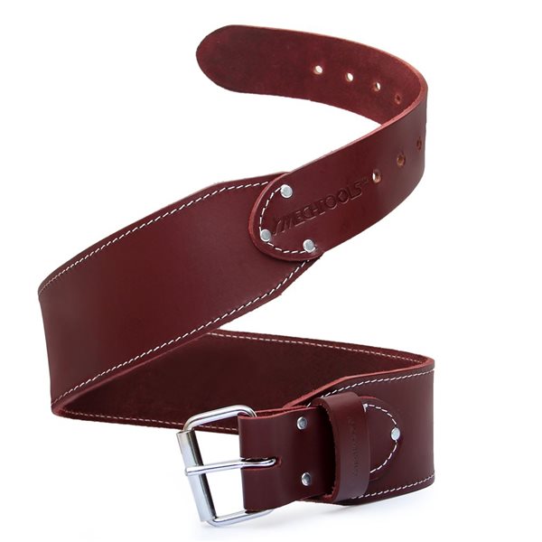 Ceinture en cuir ciré résistante MechTools 3 po, XX-grand