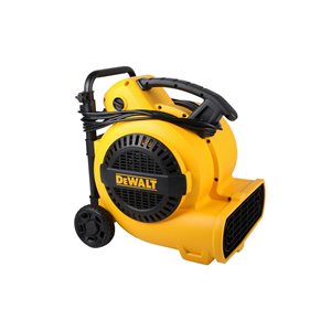 DEWALT Air Mover 3/4 HP 1800 CFM Yellow 3-speed 30 pi Electric Cord
