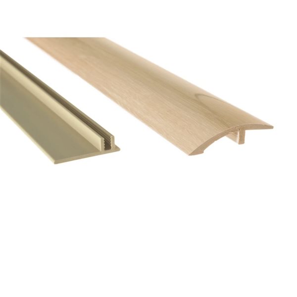 NewAge 5-mm x 46-in White Oak Multi-Purpose Reducer Moulding
