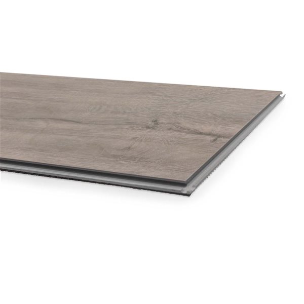 NewAge Products 700-sq. ft Grey Oak Click Lock Vinyl Plank Flooring