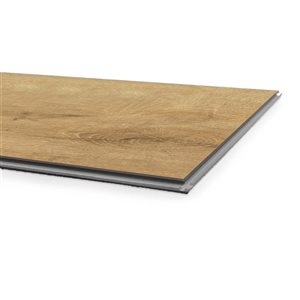 Plancher de vinyle à encliquetage verrouillable chêne gris de NewAge Products, 8/pqt