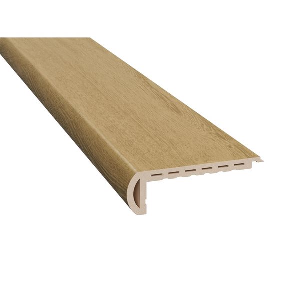 Moulure pour nez d'escalier en chêne naturel NewAge de 5 mm x 2,56 po x 46 po, 2/pqt