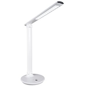 OttLite Emerge LED Sanitizing Desk Lamp White 26-in