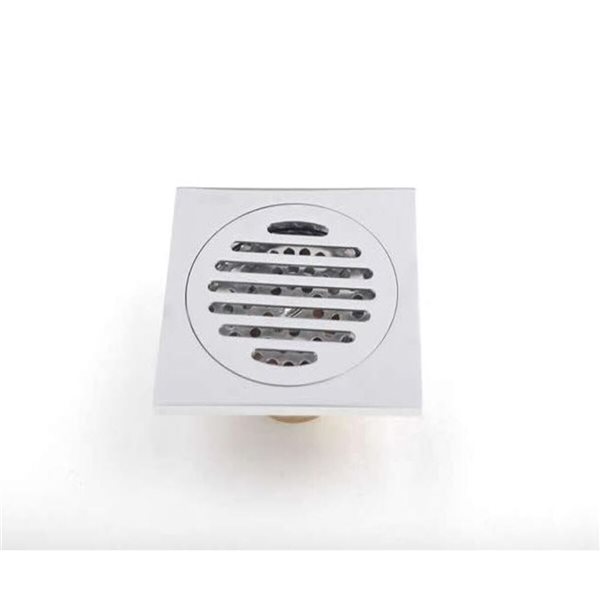 Metal floor on sale drain cover