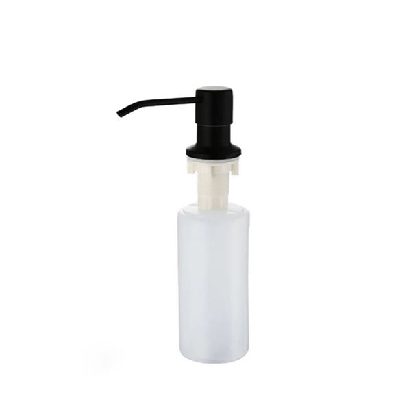 Distributeur de savon et de lotion chrome encastré par DROP Bath and Kitchen 250 ml