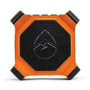 ECOXGEAR EcoEdge Plus Waterproof Bluetooth LED Lit Speaker - Orange