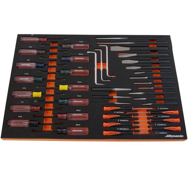 Dynamic Tools 41-Piece Screwdriver, Nut Driver, Punch & Chisel Set