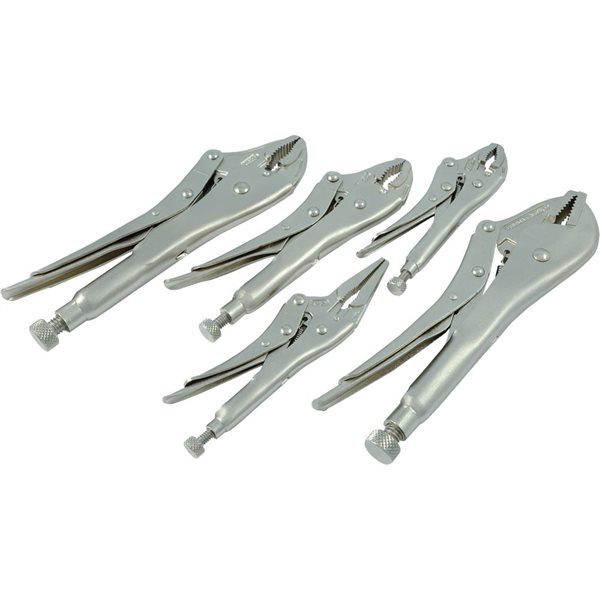 Dynamic Tools 5-Piece Locking Plier Set