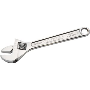 Dynamic Tools 8-in Drop Forged Steel Adjustable Wrench