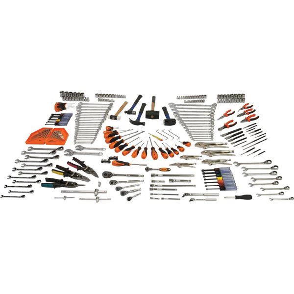 Dynamic Tools 245 Piece Heavy-duty Mechanic Master Set, Tools Only