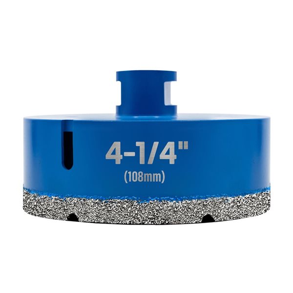 Titan Diamond Tools Pro Series 4-1/4-in Wet/Dry Diamond Core Drill Bit