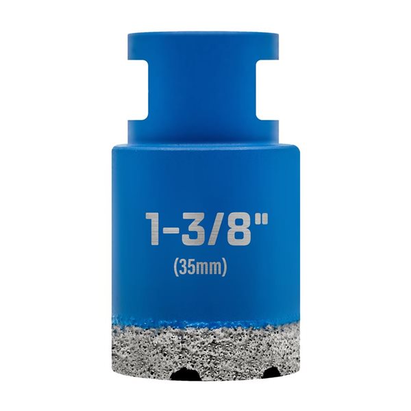 Foret aléseur diamanté série Pro de Titan Diamond Tools 1 1/8 po pour  forage à sec et humide CB028