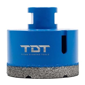 Titan Diamond Tools Pro Series 2-1/2-in Wet/Dry Diamond Core Drill Bit