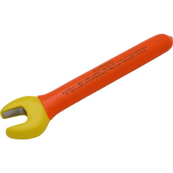 Gray Tools 9/16-in Insulated SAE Open End Wrench