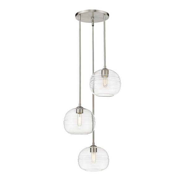 Z-Lite Old Brass Harmony 3-Light Pendant Light