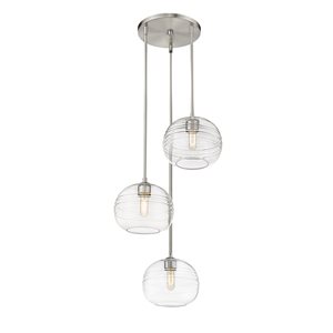 Z-Lite Old Brass Harmony 3-Light Pendant Light