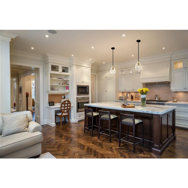 Z-Lite Matte Black/Brushed Nickel Bella 1-Light Mini Pendant Light