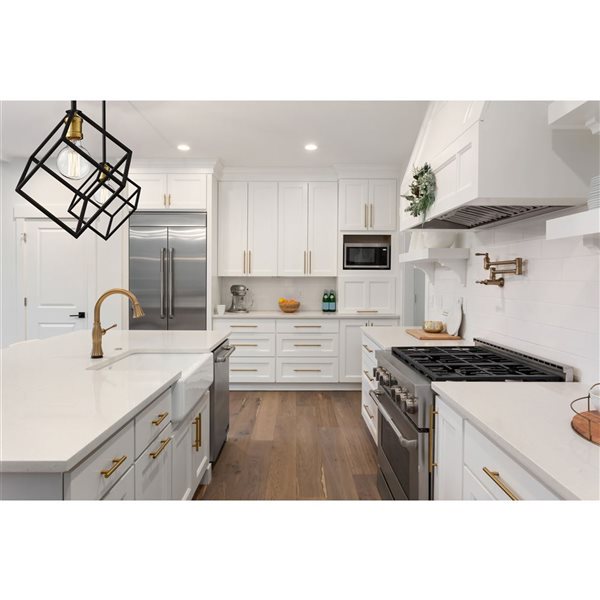 Z-Lite Matte Black/Brushed Nickel Vertical 1-Light Pendant Light