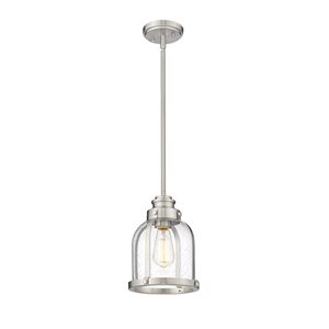 Z-Lite Heritage Brass Burren 1-Light Mini Pendant Light