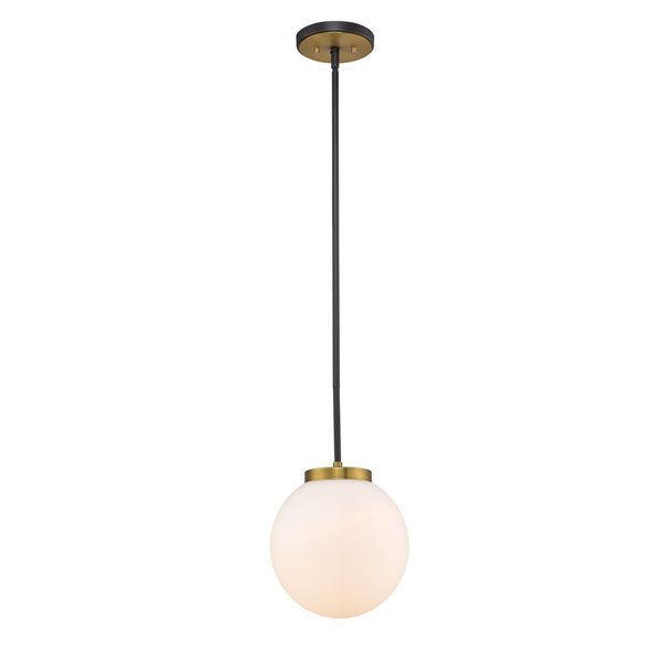 Z-Lite Bronze/Old Brass Parsons 1-Light Pendant Light