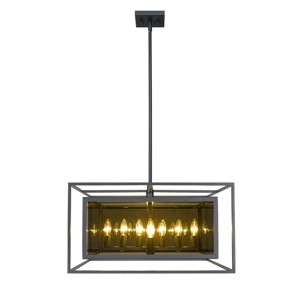 Z-Lite Bronze/Old Brass Infinity 12-Light Pendant Light