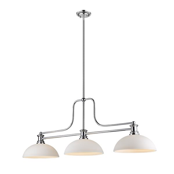 na.ma1220① Z-Lite Matte Black/Brushed Nickel Metal Vertical 3-Light