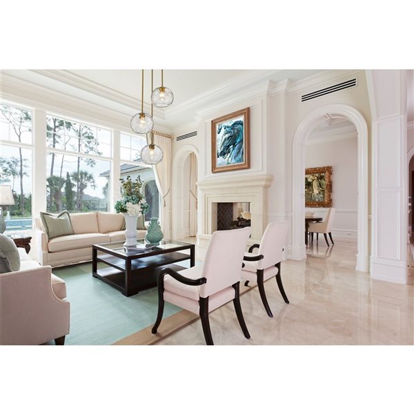 Z-Lite Brushed Nickel Chloe 3-Light Pendant Light