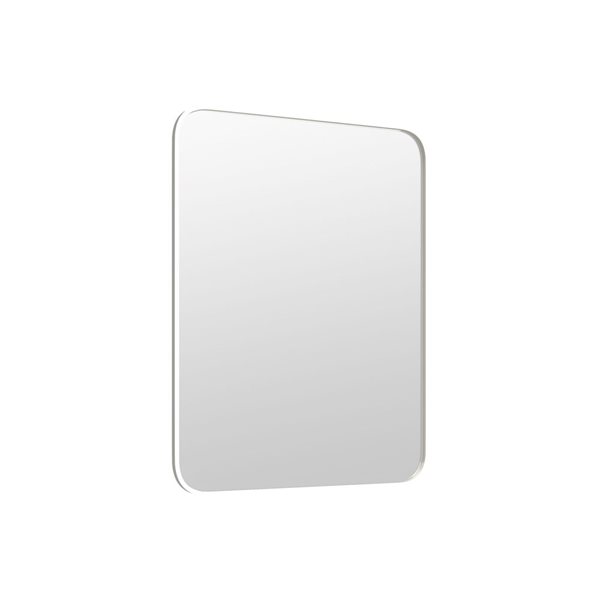 Miroir de salle de bain par A&E Bath & Shower rectangulaire blanc 30 po