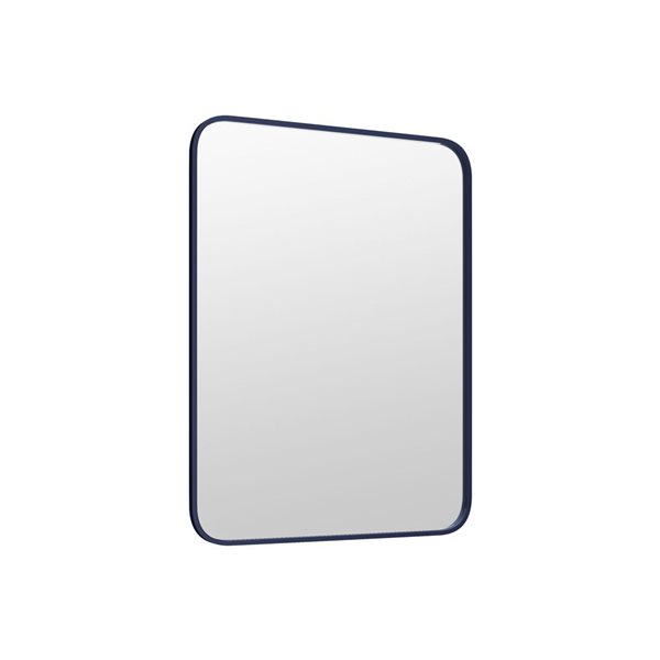 Miroir de salle de bain par A&E Bath & Shower rectangulaire bleu 30 po