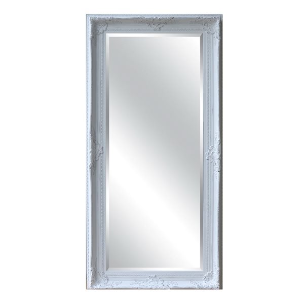 Miroir de salle de bain par A&E Bath & Shower rectangulaire blanc