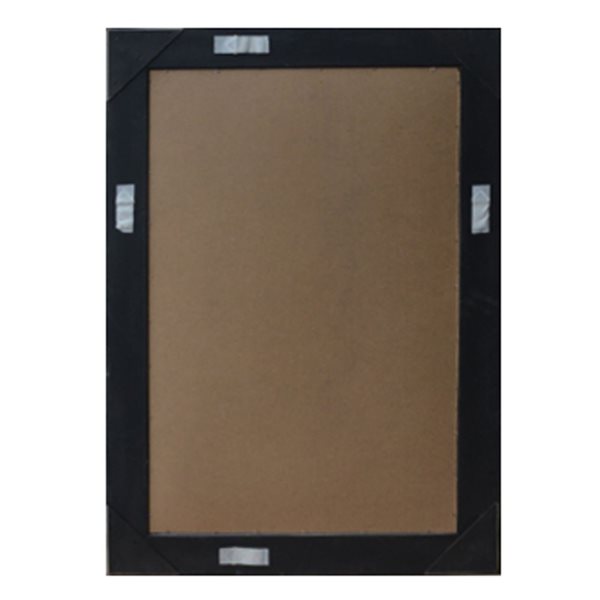 A&E Bath and Shower Modern 27.5-in Vintage Silver Rectangular Bathroom Mirror