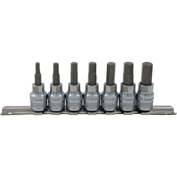 3/8 Dr. 7 Piece SAE Hex Head Socket Set – Gray Tools Online Store