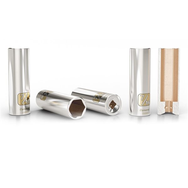 Dynamic Tools 47-piece SAE and Metric Combination 1/4-in Drive 6-point Shallow/Deep Socket Set