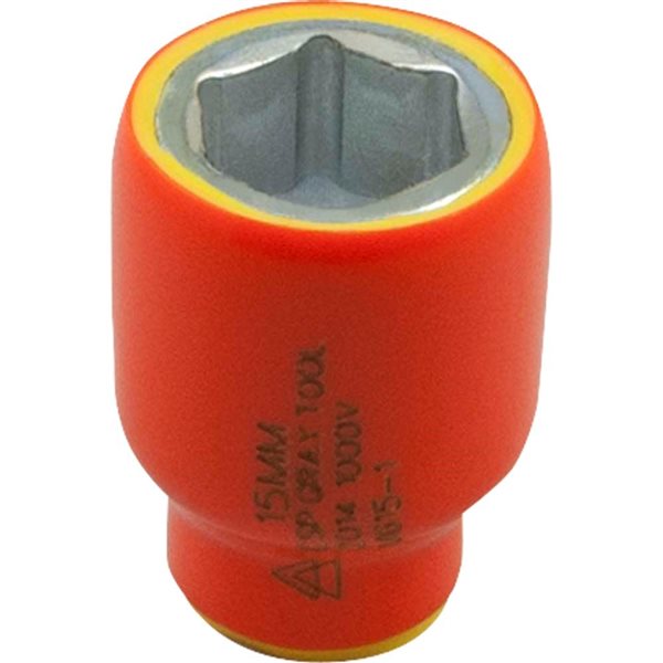 Gray Tools Metric 1/4-in Drive 6-point 4.5 mm Shallow Socket