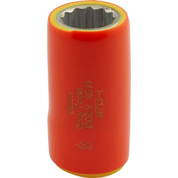 Gray Tools Metric 3/8-in Drive 12-point 13 mm Shallow Socket