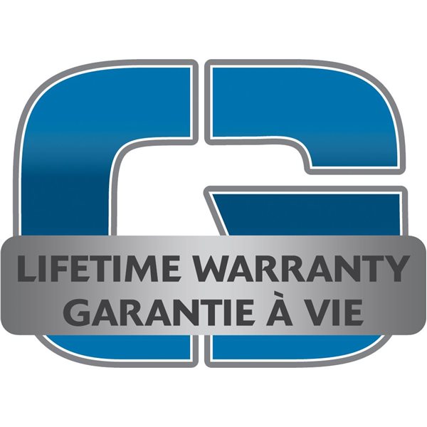 Gray Tools SAE and Metric Combination 1/2-in Drive 10-in Long 40T Chrome Reversible Ratchet