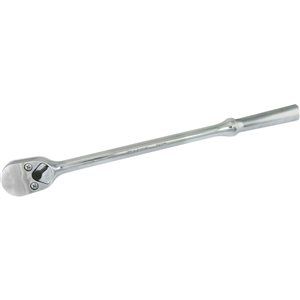 Gray Tools SAE and Metric Combination 1/2-in Drive 32T Chrome Reversible Ratchet - 15-in long