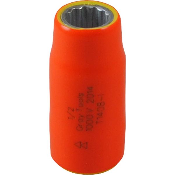 Douille Cannelée Prise De Force 1 3/8 Z6 L80 Avec Boulon - Pièce Neuve LEM Select - Référence AM00142