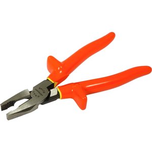Gray Tools 9-in Lineman's Combination Plier, With Cutter, 1000V Insulated