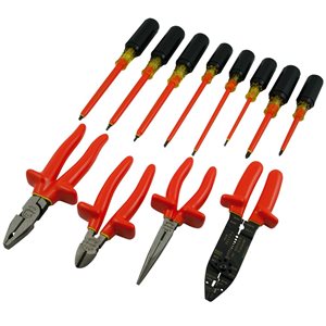 Gray Tools 1-piece Handle Insulated Screwdriver Set