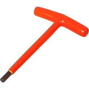 Gray Tools 5/16-in S2 T-handle Hex Key, 1000V Insulated