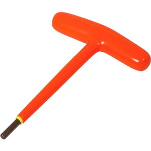 Gray Tools 3/16-in S2 T-handle Hex Key, 1000V Insulated