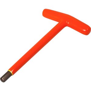 Gray Tools 10 mm T-handle S2 Hex Key, 1000V Insulated