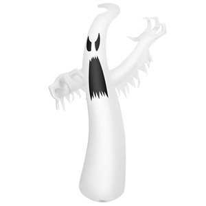 Costway 12-ft Inflatable Halloween Ghost with LED Lights