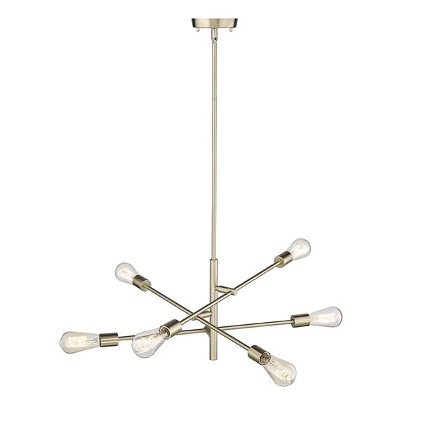 Millennium Lighting Decco Modern Gold Transitional Geometric Standard Large Pendant Light