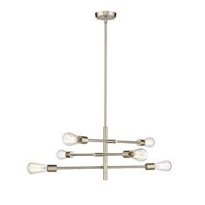 Millennium Lighting Decco Modern Gold Transitional Geometric Standard Large Pendant Light